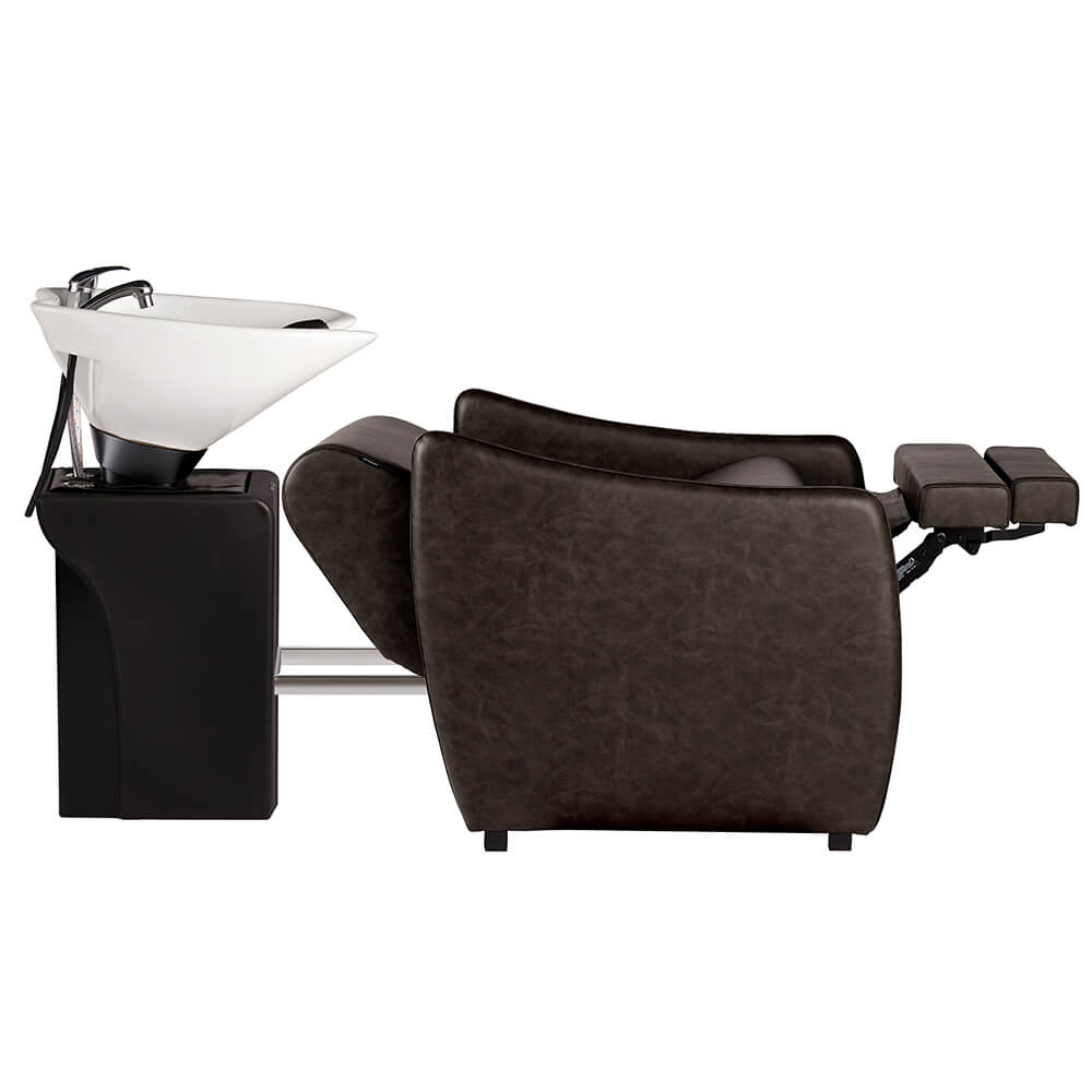 1535-Harriet- XL White Basin Reclined Side