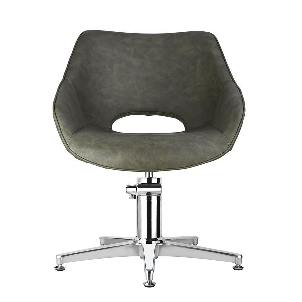 4109-SG Dawn Sage Green Salon Chair Front