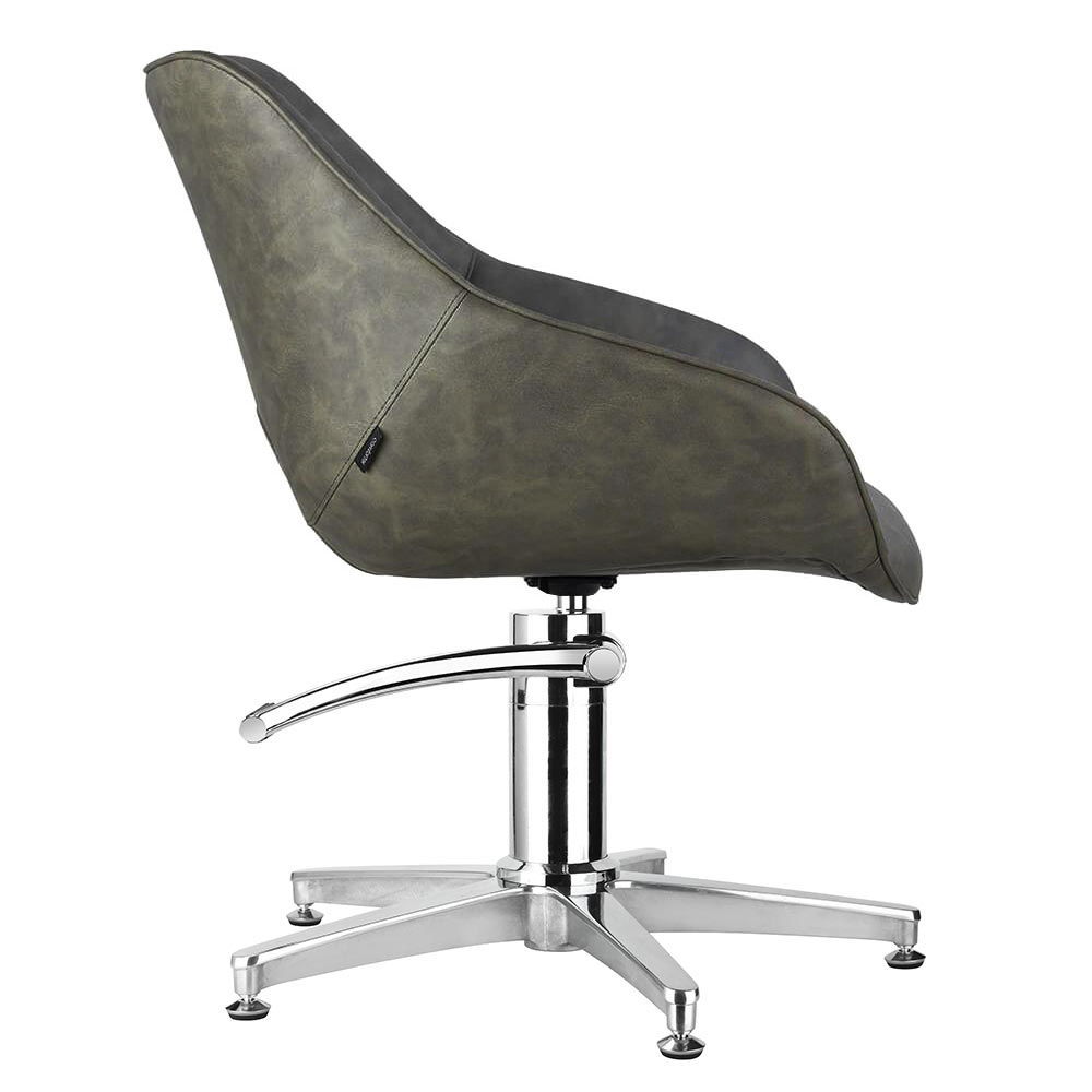 4109-SG Dawn Sage Green Salon Chair Side